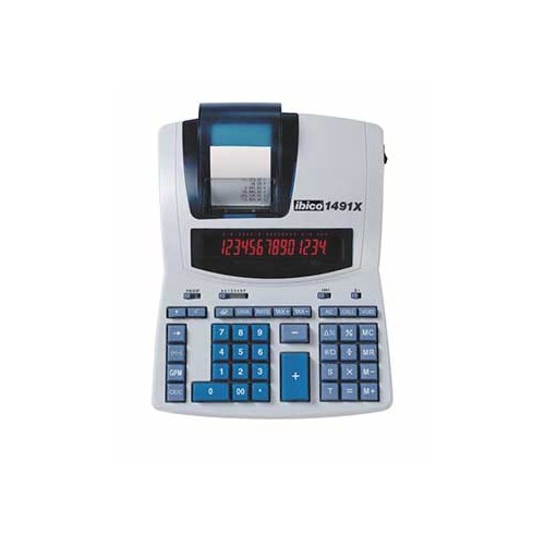 Calculadora de Secretaria Ibico 1491 X 14 Digitos c / Fita