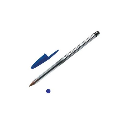 Esferográfica Ball Point BIC Azul Smartphones / Tablets (12 unidades)