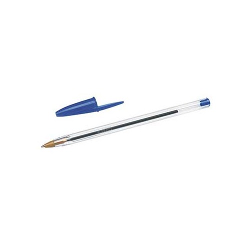 Esferografica Ball Point BIC Cristal Azul - Cx 50un