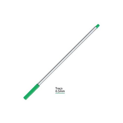 Marcador fineliner 0,5mm smartd verde - pack 12 unidades
