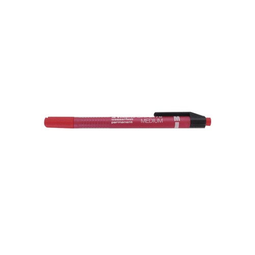 Marcador Permanente Medio Stabilo OHpen 76 / 40 Vermelho