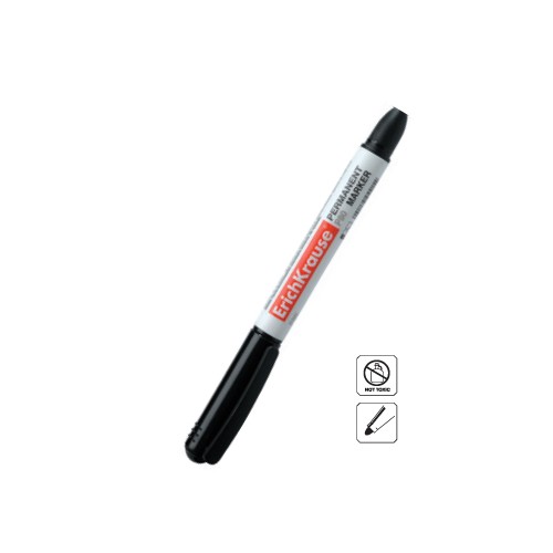 Marcador Medio 1,5-2,0mm EK P80 Preto - Cx 12 unidades
