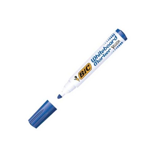 Marcador Quadros Brancos BIC Velleda 1701 azul - 3 unidades