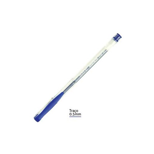 Esferografica Gel 0,5 Epene EP08-0011C Azul - 12 unidades