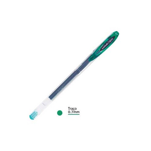 Esferografica UNI UM120 SIGNO 0,7mm Verde - 2 unidades