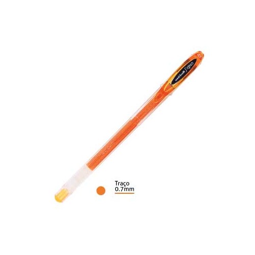 Esferografica UNI UM120 SIGNO 0,7mm Laranja - 2 unidades