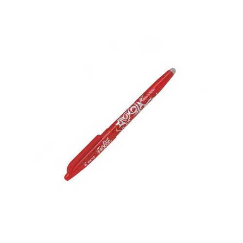 Esferografica Gel Pilot Frixion Ball 0,7mm Vermelho - 2 unidades