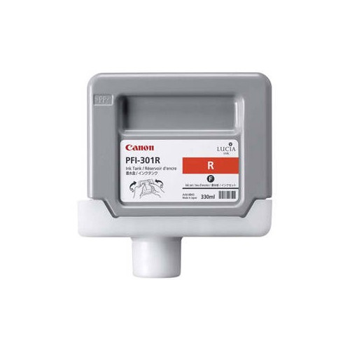 Tinteiro Canon PFI-301 Vermelho 330ml