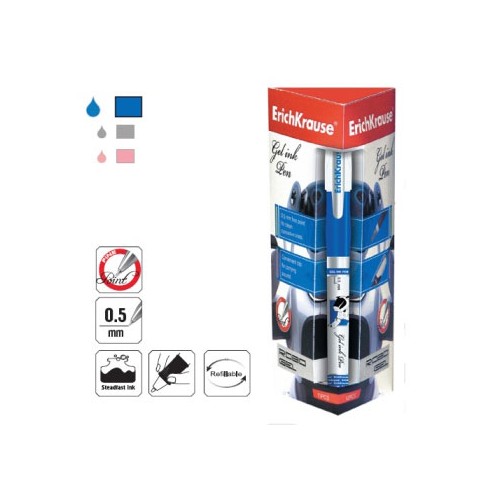 Esferografica EK Robogel 0,5 (PAck12) Azul