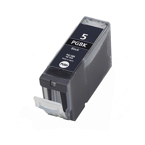 Tinteiro Compatível para Canon 5 Preto 26ml (0628B001, PGI5BK)