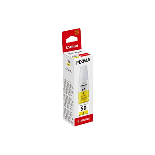 Tinteiro Canon GI-50 Amarelo (3405C001, GI50Y)