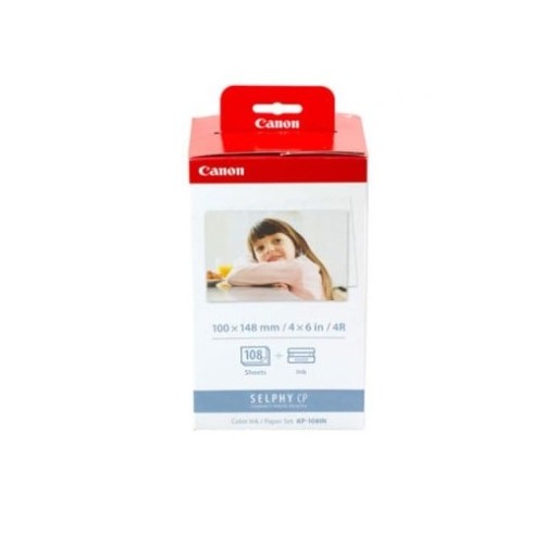 Tinteiro Canon KP-108IN + 108 folhas 100x148mm 3115B00