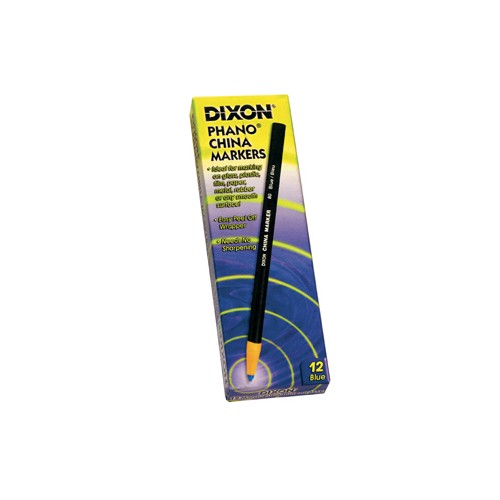 Lapis Dermatografico Dixon Marker Preto - Cx 12unidades