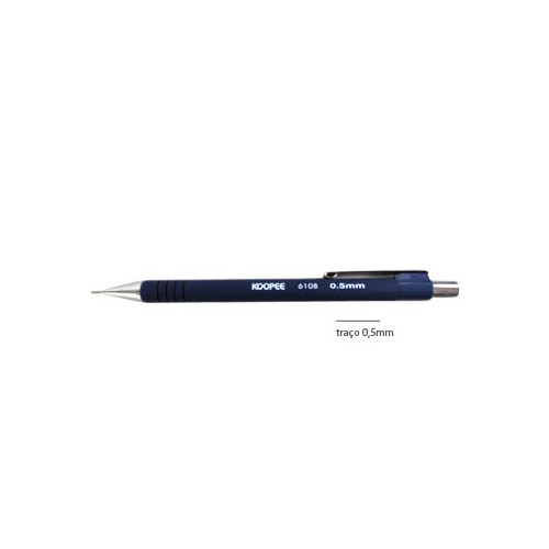 Lapiseira 0,5mm Knoopee 6108 - 2 unidades