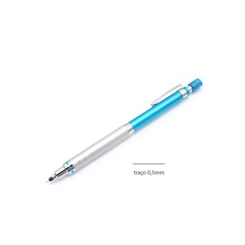 Lapiseira 0,5mm UNI Kurotoga M5-450T Azul - 2 unidades