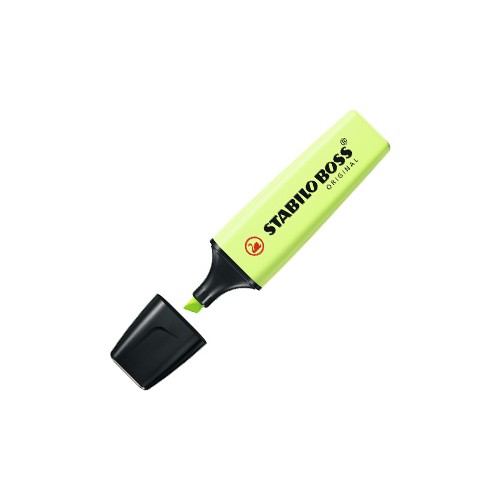 Marcador Fluorescente Stabilo Boss Pastel Lima 70 / 133 - 10 unidades
