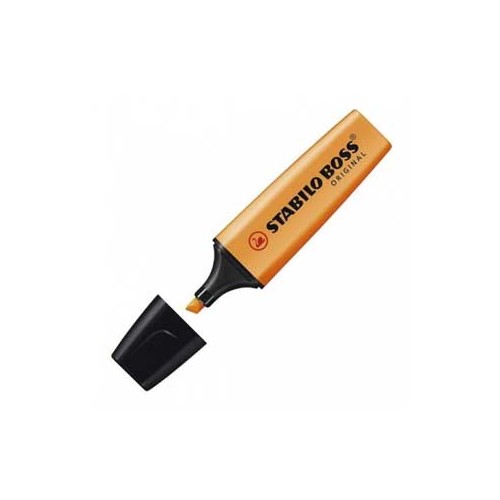 Marcador Fluorescente Stabilo Boss Laranja 70 / 54 - Cx 10 unidades