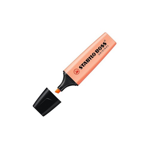 Marcador Fluorescente Stabilo Boss Pastel Pessego 70 / 126 - 10 unidades