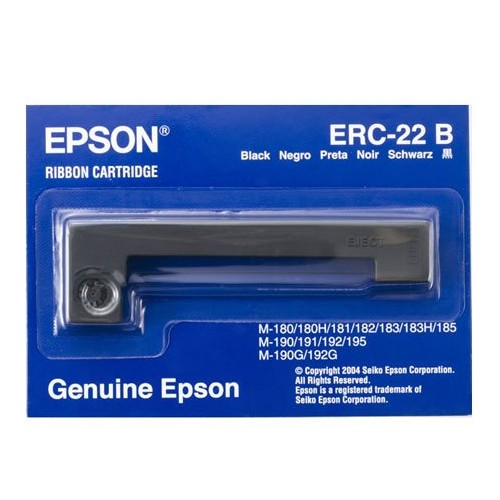 Fita Epson ERC22B Preto Nylon