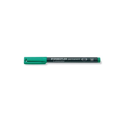 Marcador Permanente Médio Verde 1mm Lumocolor 317-5 - 10 unidades