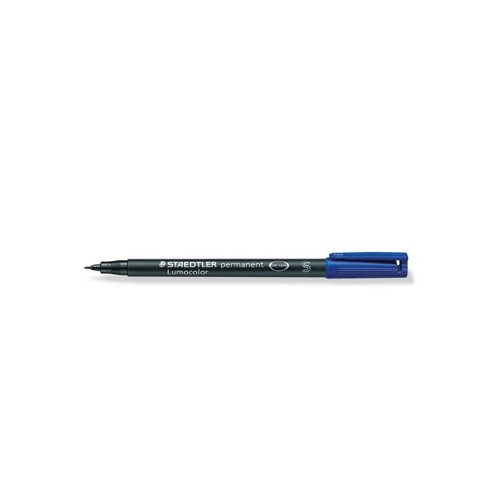 Marcador Permanente SuperFino Azul 0,4mm 313-3 - 10 unidades