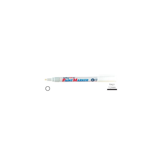 Marcador Permanente Artline EK440 1,2mm Branco