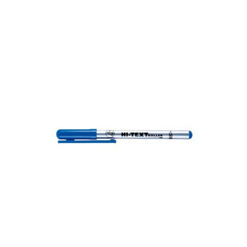 Marcador Hi-Text Roller 700 Fibracolor 0,6mm Azul - 12 unidades