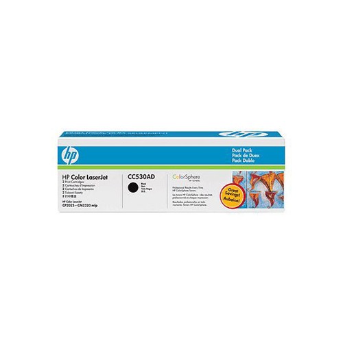 Pack Toners HP 304A Preto CC530AD