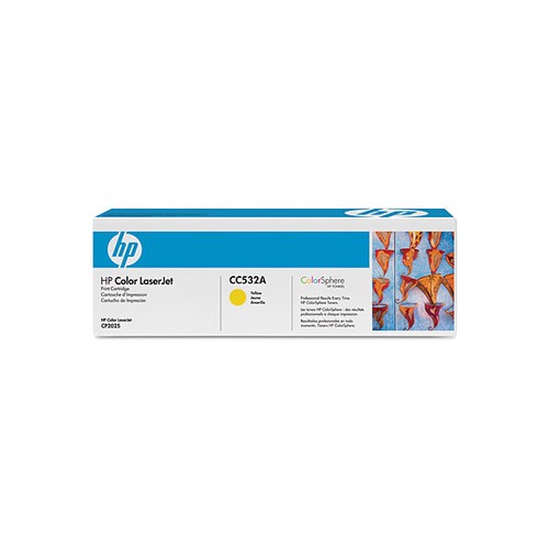 Toner HP 304A Amarelo CC532A