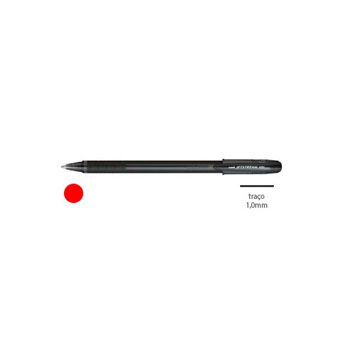 Esferografica Uni Jetstream SX101 0.7mm Vermelho - 2 unidades