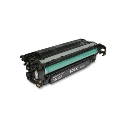 Toner Compatível para HP 504X Preto CE250X