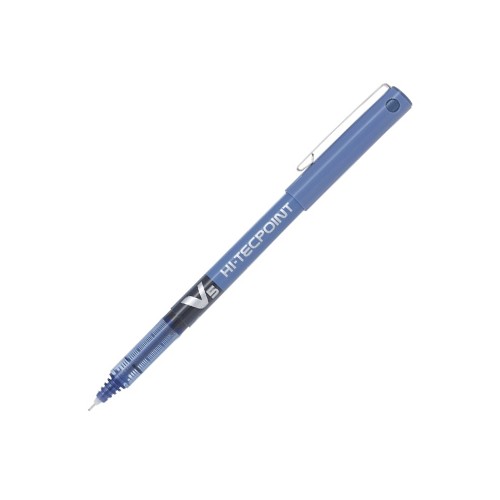Marcadores Pilot V5 0,5mm Azul - 12 unidades