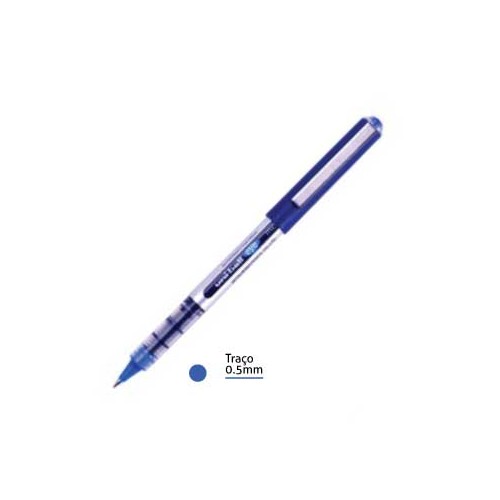 Marcador Uniball UB150 0,5mm Azul - Cx 12 unidades