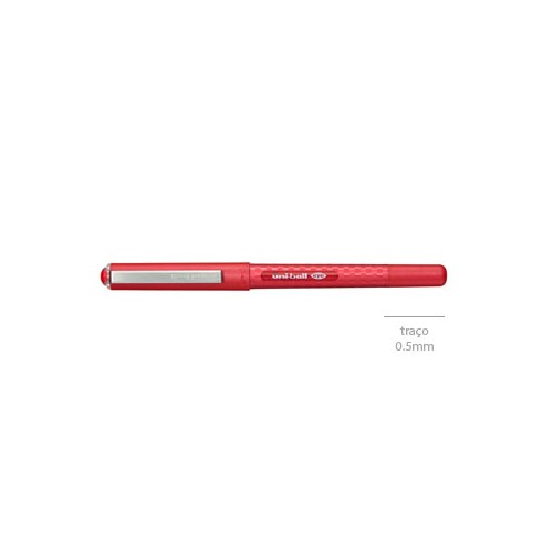 Marcador Uniball Eye UB157D 0,7mm Vermelho - Cx 12 unidades