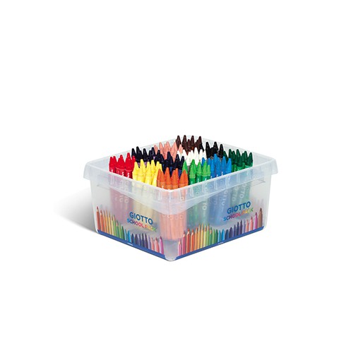 Lapis de Cera Giotto Schoolpack 144 unidades