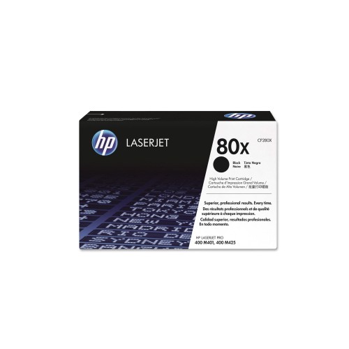 Toner HP 80X Preto CF280X