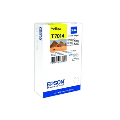 Tinteiro Epson T7014 Amarelo C13T70144010 34,2ml