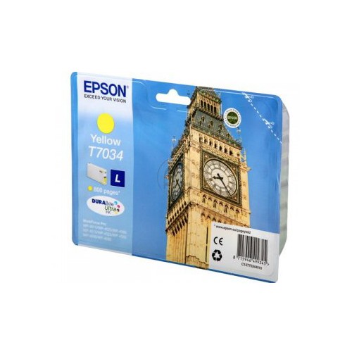 Tinteiro Epson T7034 Amarelo C13T70344010 9,6ml