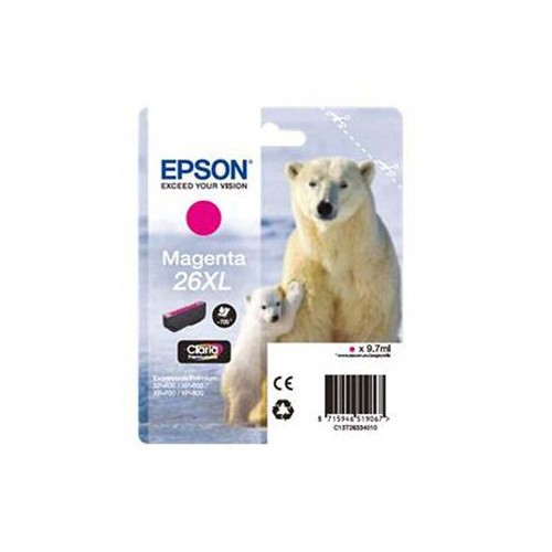 Tinteiro Epson 26XL Magenta C13T26334010 9,7ml