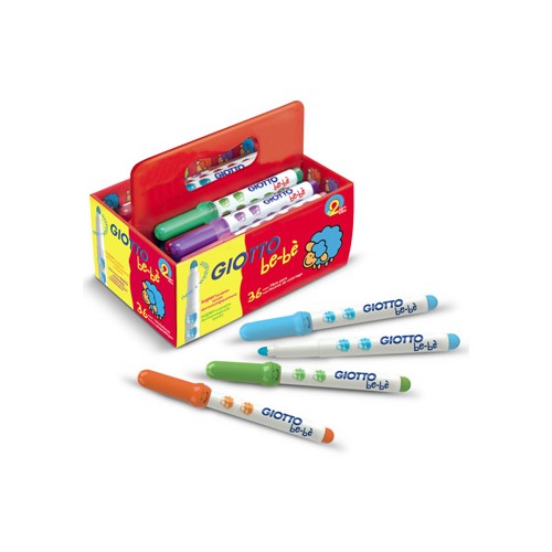 Marcador Feltro Giotto Be-Be Schoolpack 36 unidades