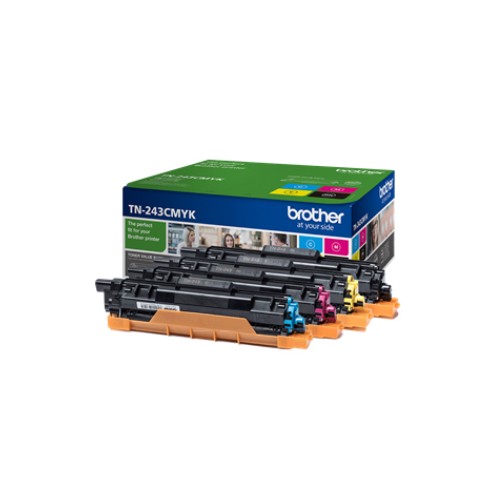 Pack Toners Brother TN-243CMYK 4 Cores