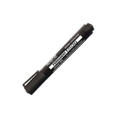 Marcador Perm. Grosso 2,0mm Epene EP11-2002 Preto - 2 unidades