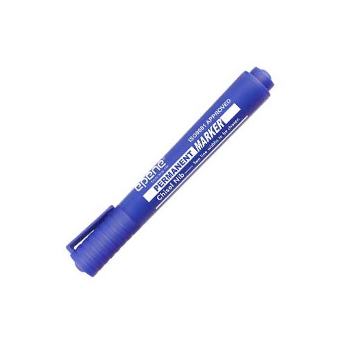 Marcador Perm. Grosso 2,0mm Epene EP11-2002 Azul - 12 unidades