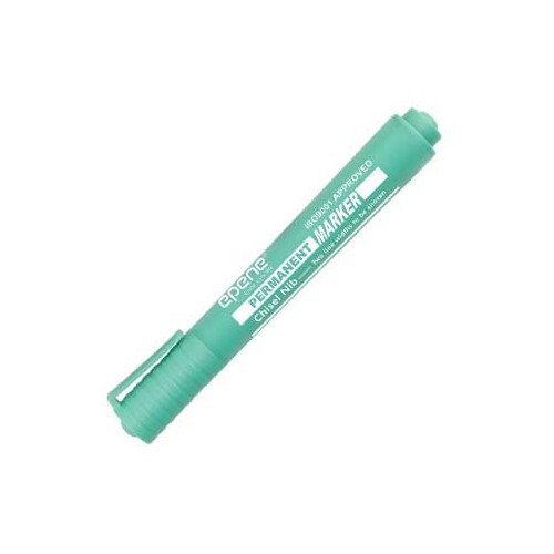 Marcador Perm. Grosso 2,0mm Epene EP11-2002 Verde - 2 unidades