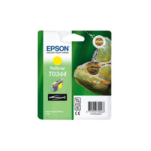 Tinteiro Epson T0344 Amarelo C13T03444020 17ml