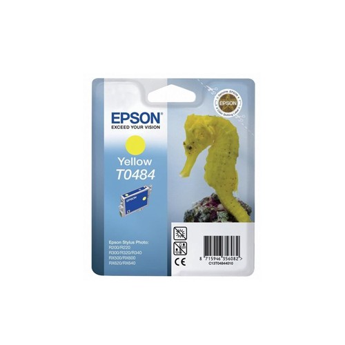 Tinteiro Epson T0484 Amarelo C13T04844020 13ml