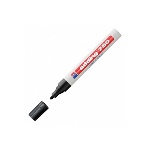 Marcador Grosso Edding 750 Preto - 1 unidade