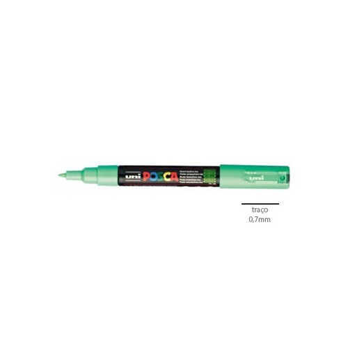 Marcador Uniball Posca PC1M 0,7mm Verde Claro 1un.