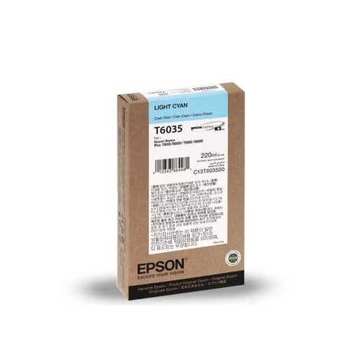 Tinteiro Epson T6035 Azul Claro C13T603500 220ml