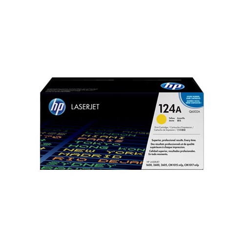 Toner HP 124A Amarelo Q6002A